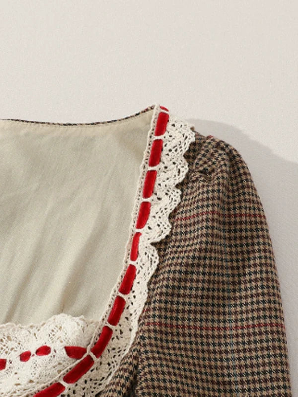 Vintage Lace Elegance Dress