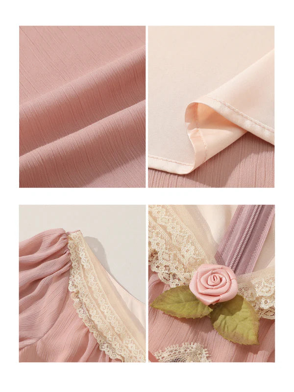 Rosewood Romance Vintage Lace Dress