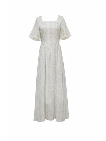 Emily's Sky Blue Floral Print Dress