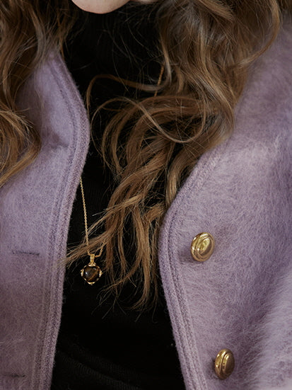Misty Lavender Luxe Soft Knit Jacket