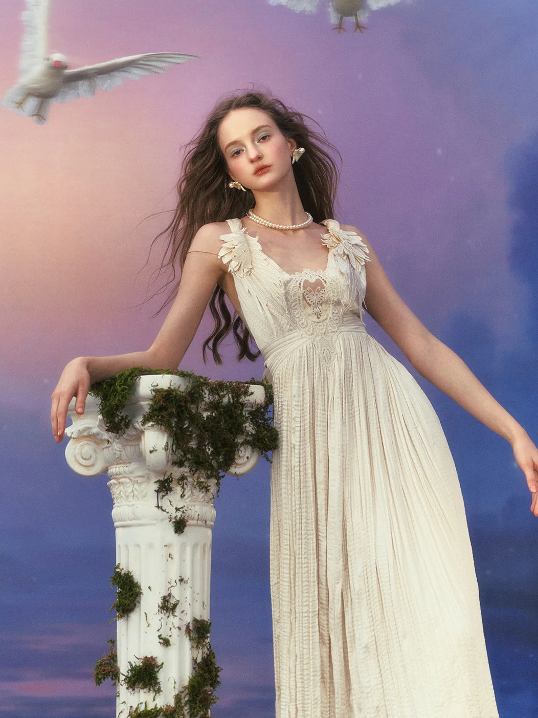 Mythical Princess Vintage Lace Dress