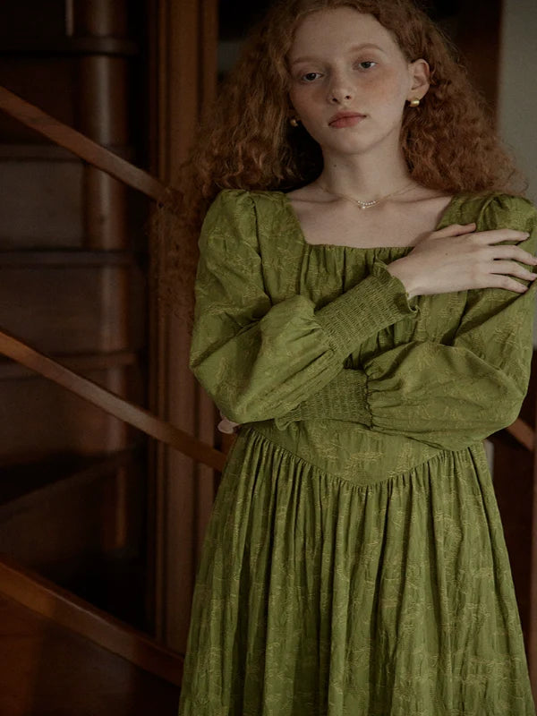 Verdant Enchantment Dress