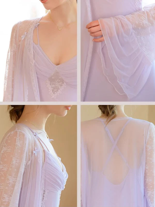 Lilac Dream Elegance Nightgown