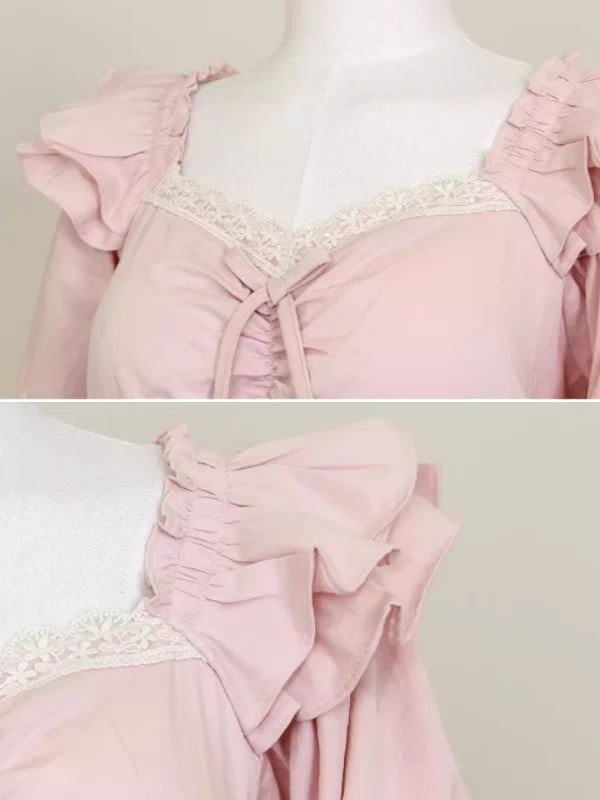 Pink Dream Ruffle Sleepwear