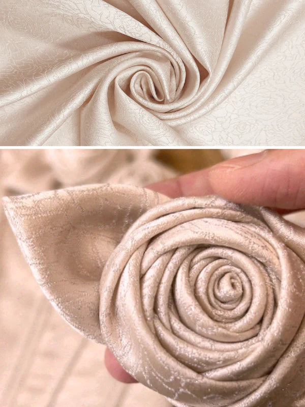 Blooming Ivory Rose Corset