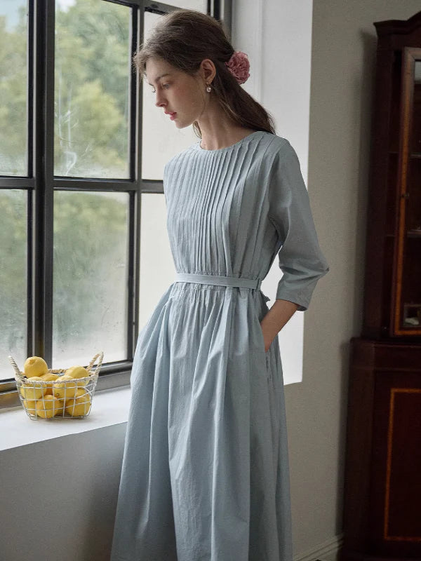 Spring Delight Monochrome Dress