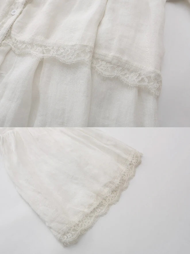 Linen Cloudlight Cottage Dress