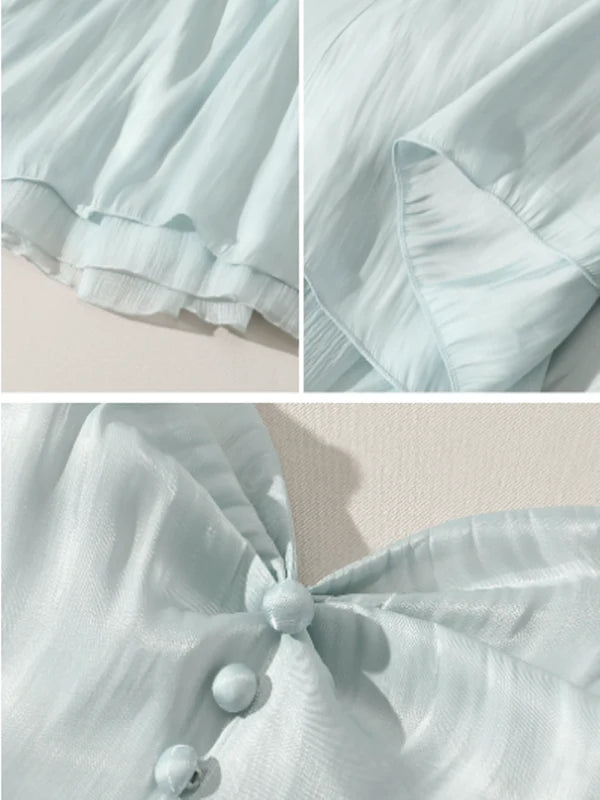 Celestial Silk Reverie Dress