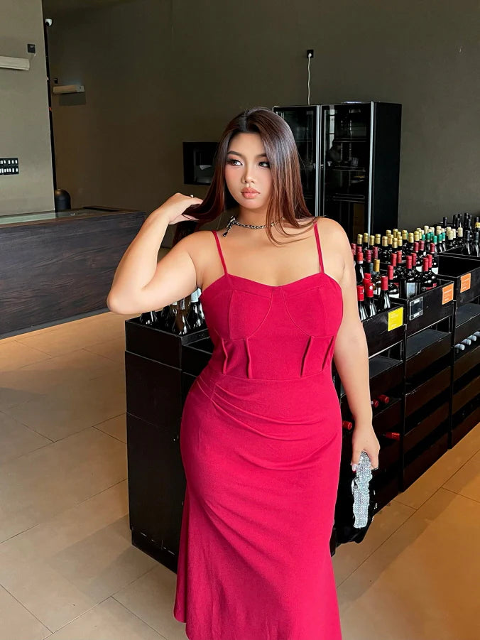 Scarlet Hourglass Fit Dress