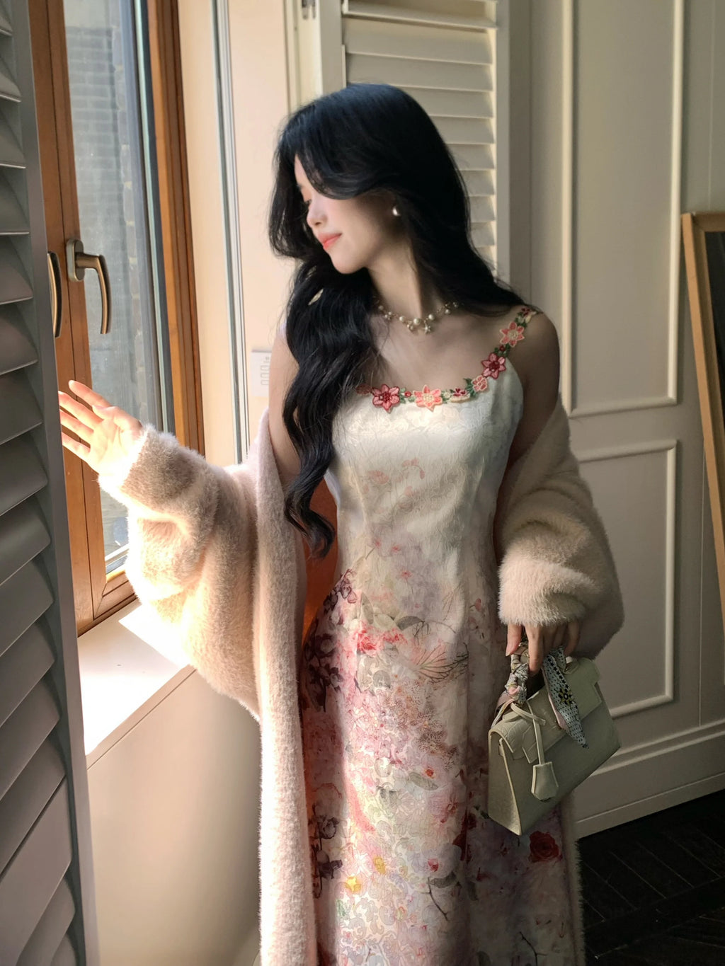 Cozy Cloud Open-Front Longline Cardigan