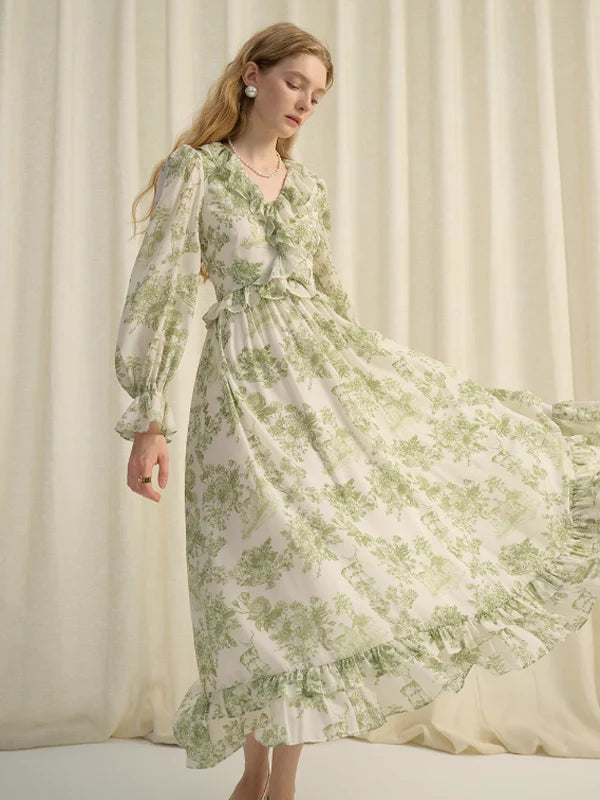 Garden Fairy's Green Rose Dress