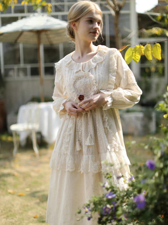 Whimsical Cotton Garden Dress