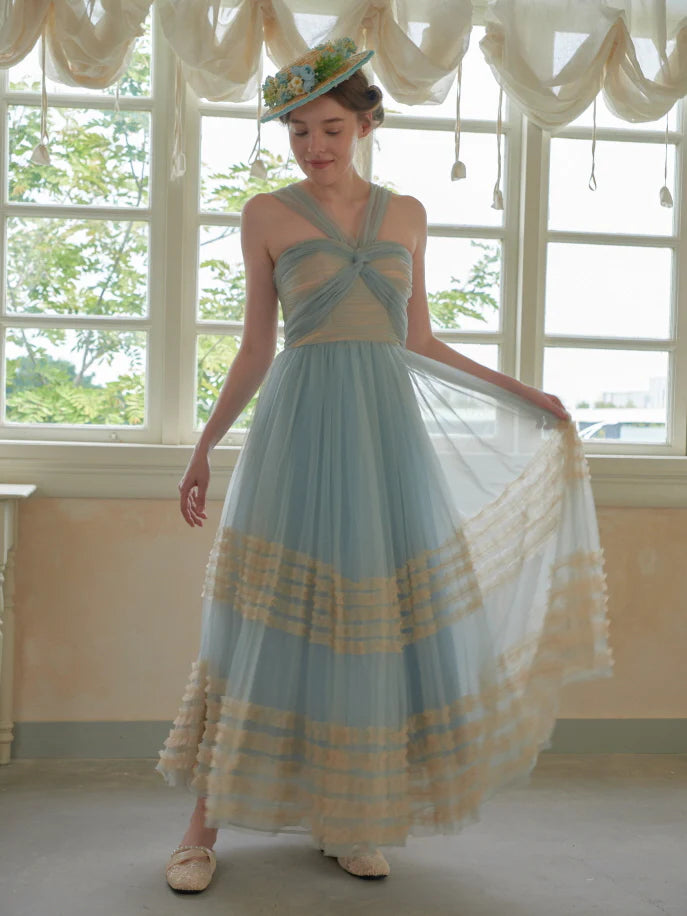 Bluebell Ruffle Garden Dress