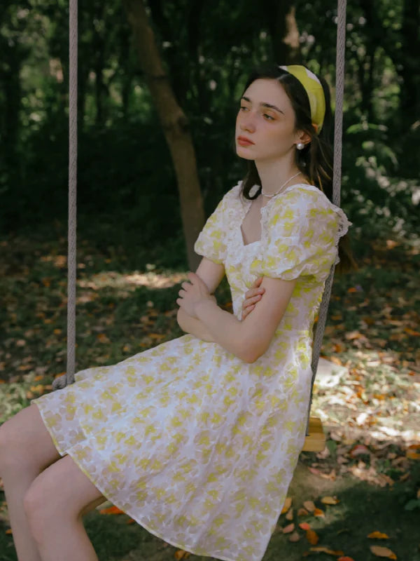 Golden Daisy's Serenade Dress