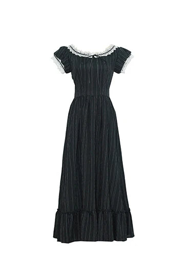 Victoria's Retro Black Elegance Dress