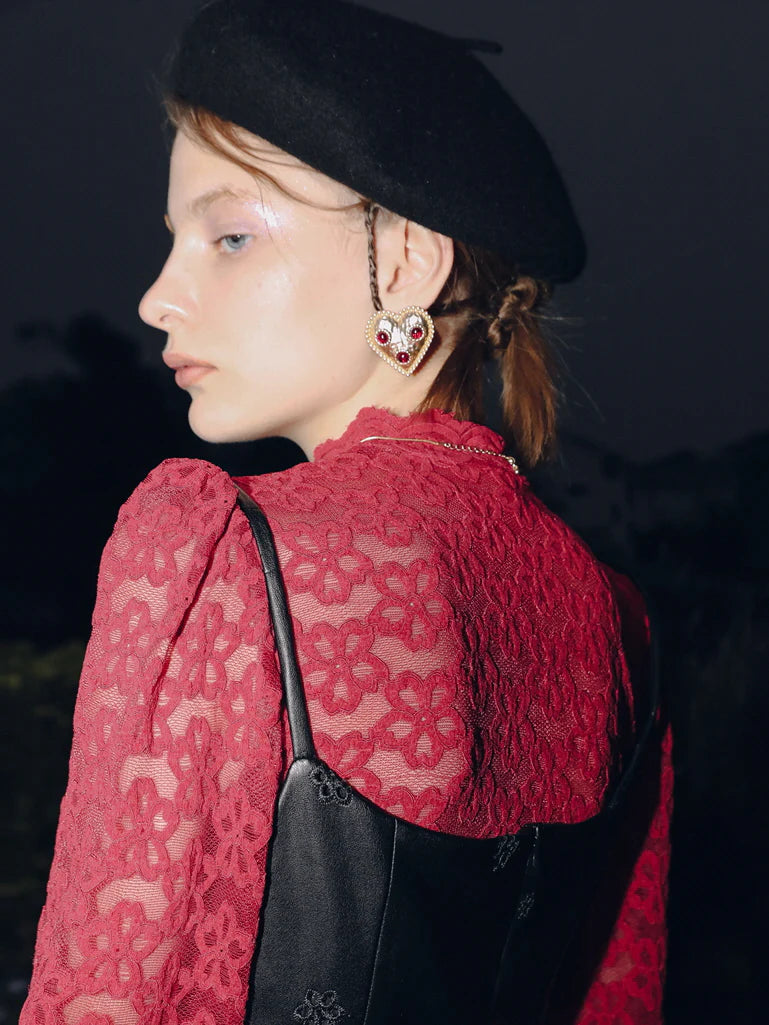 Victorian Lace Elegance Blouse