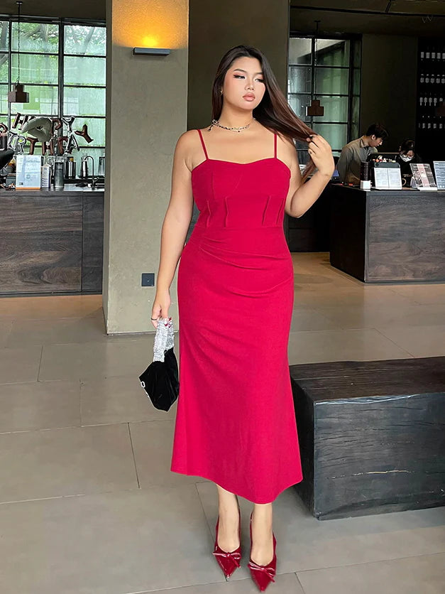 Scarlet Hourglass Fit Dress