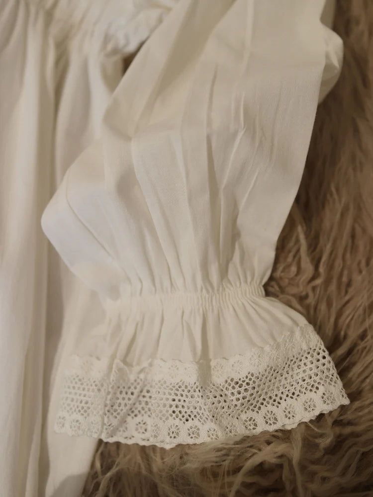 Vintage Princess Cotton Nightgown