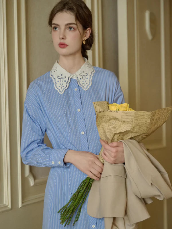 Spring Whispers Floral Dress