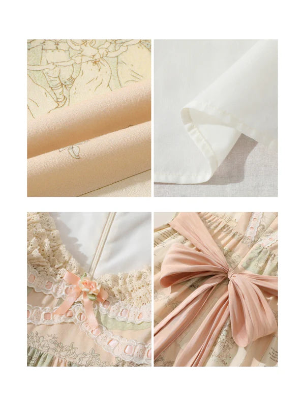 Blush Storybook Lace Dress