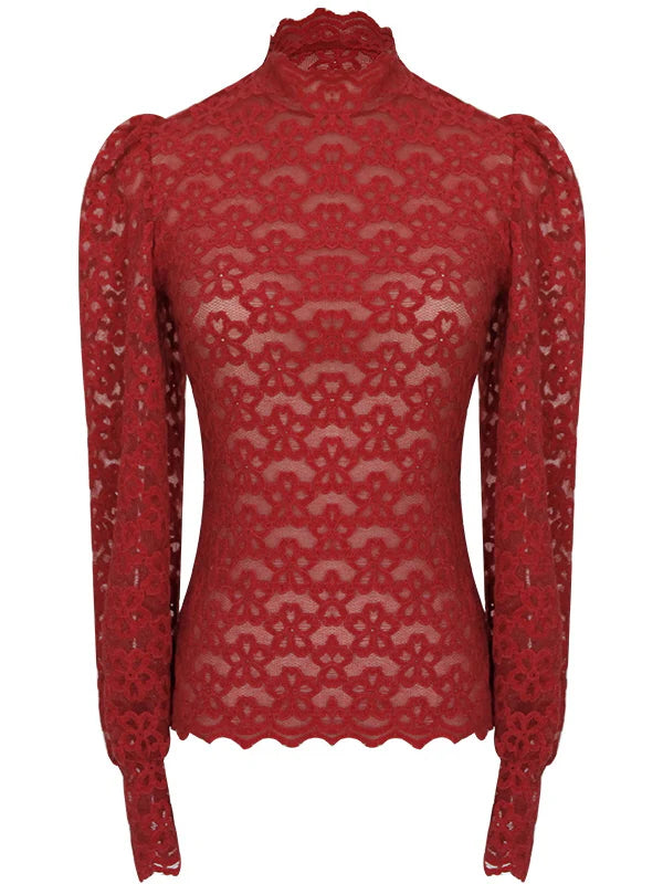 Victorian Lace Elegance Blouse