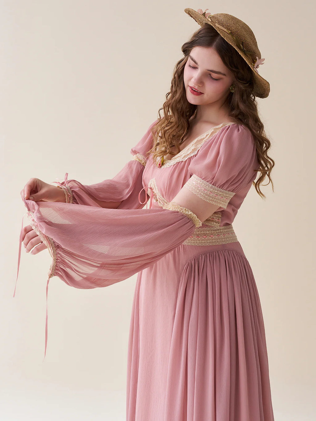 Rosewood Romance Vintage Lace Dress