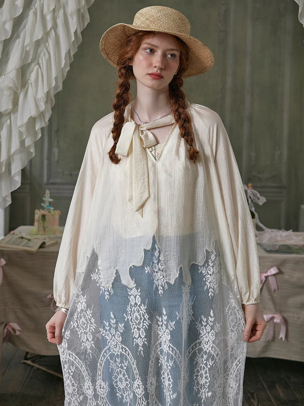 Isabella's Vintage Grace Blouse