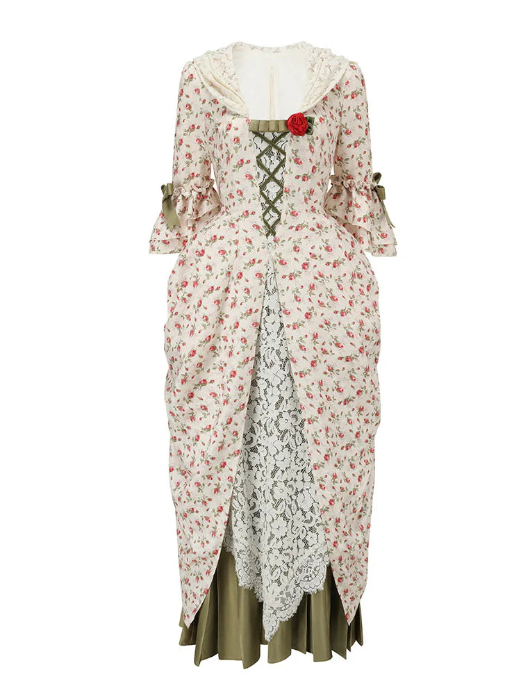 Vintage Garden Romance Dress