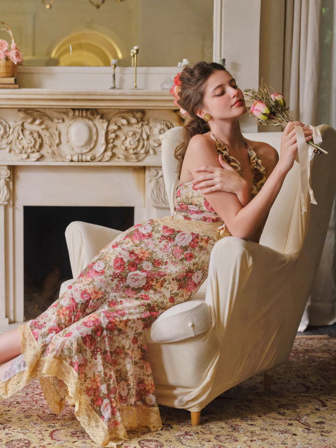 Victoria's Vintage Rose Dress
