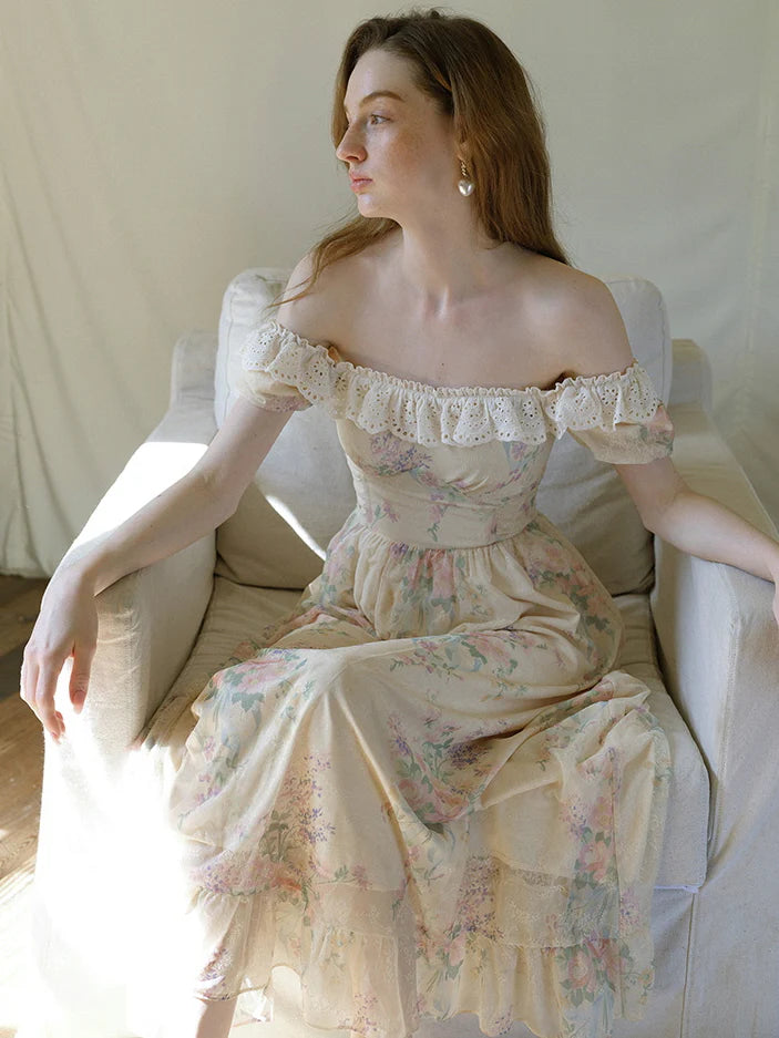 Whimsical Blossom Fairy Dress