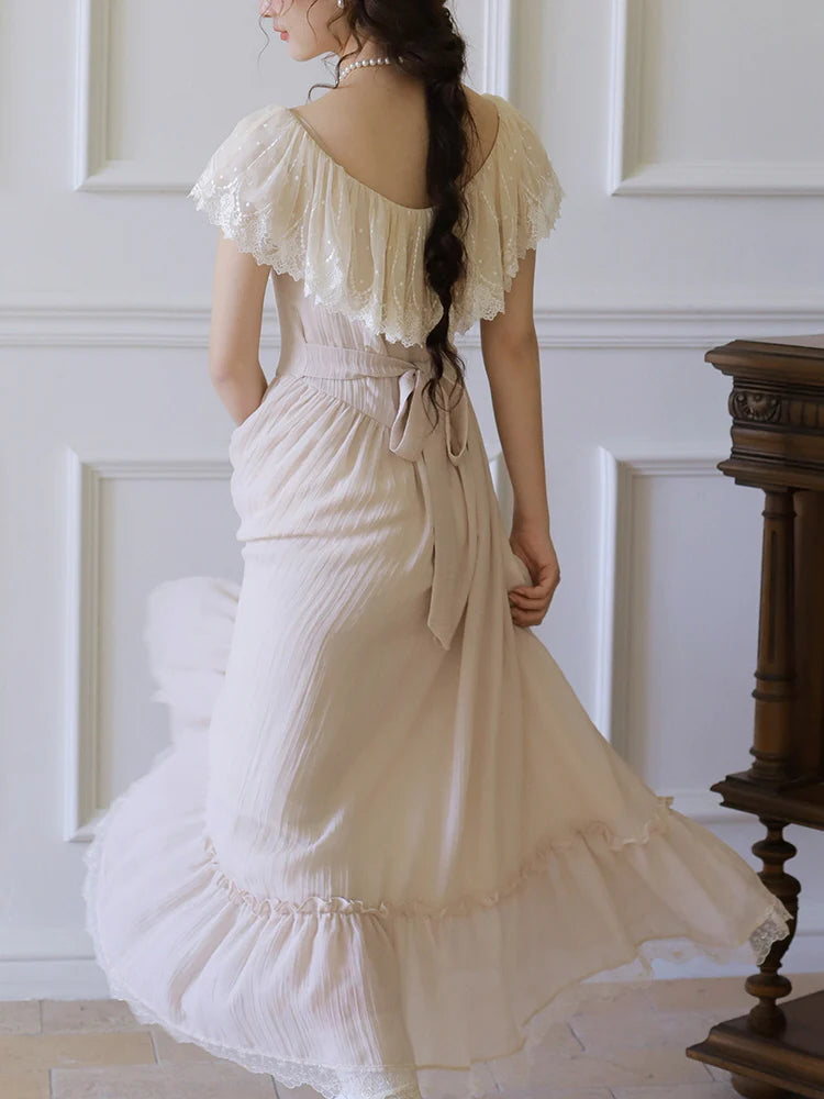 Light Pink Princess Vintage Dress