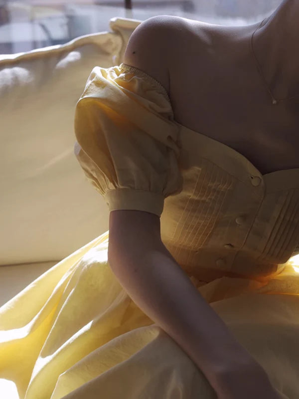 Vintage Elegance Midi Dress