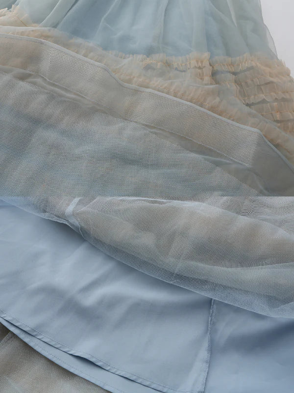 Bluebell Ruffle Garden Dress