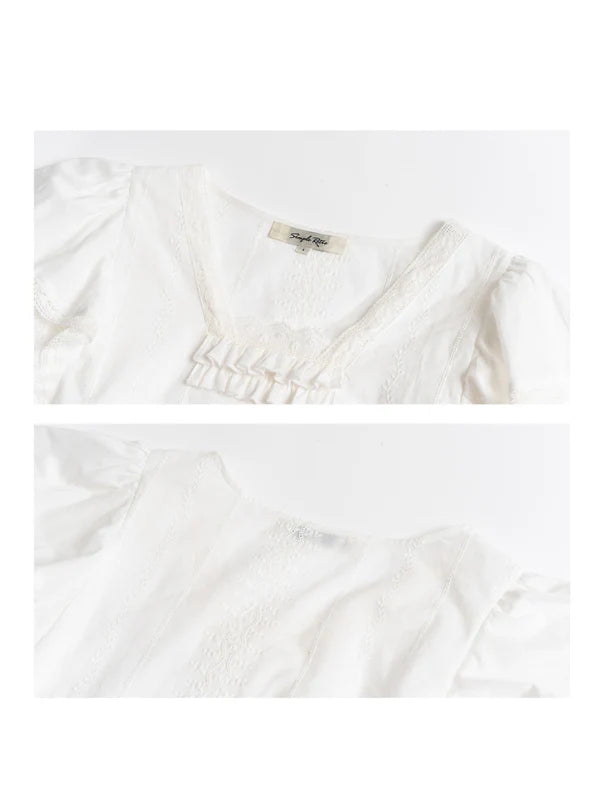 Eliza's Vintage Whimsy Ribbon Dress