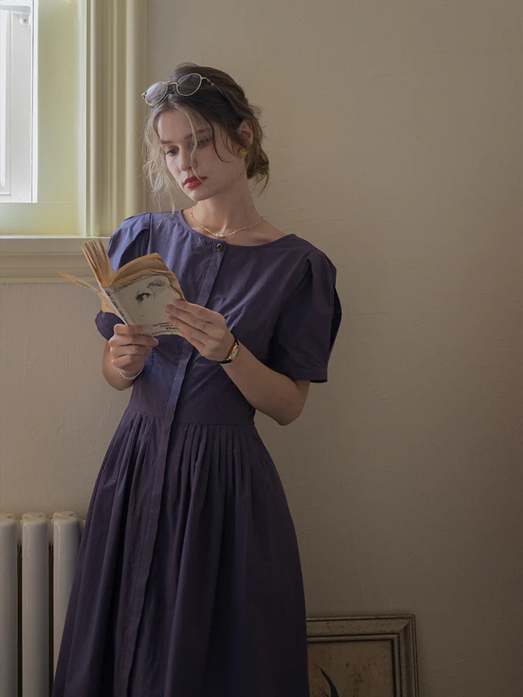 Timeless Graceful Cotton Dress