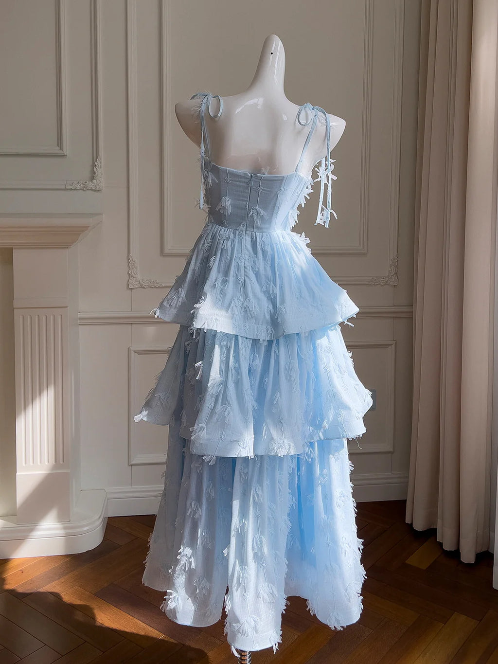Sky Blue Princesscore Tiered Dress