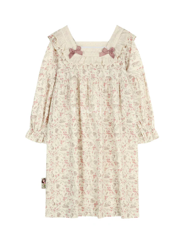 Enchanted Woodland Lace Nightgown