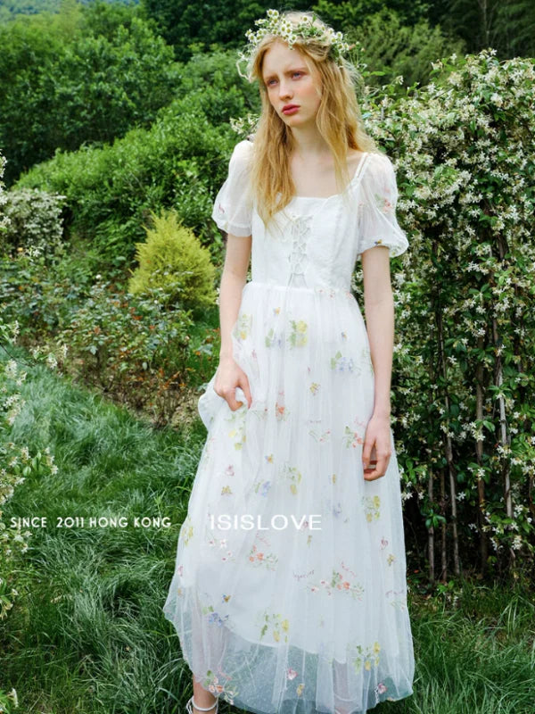 Floral Fairy's Whisper Dress