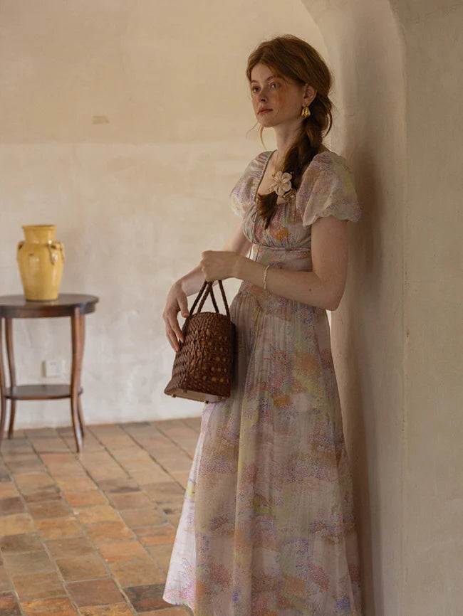 Whispering Meadows Floral Dress