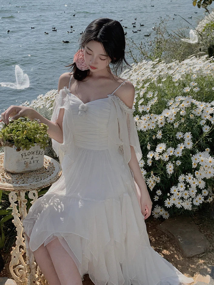 Flora's Fairy Feather Dress