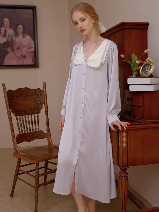 Lavender Ribbon Dream Nightgown