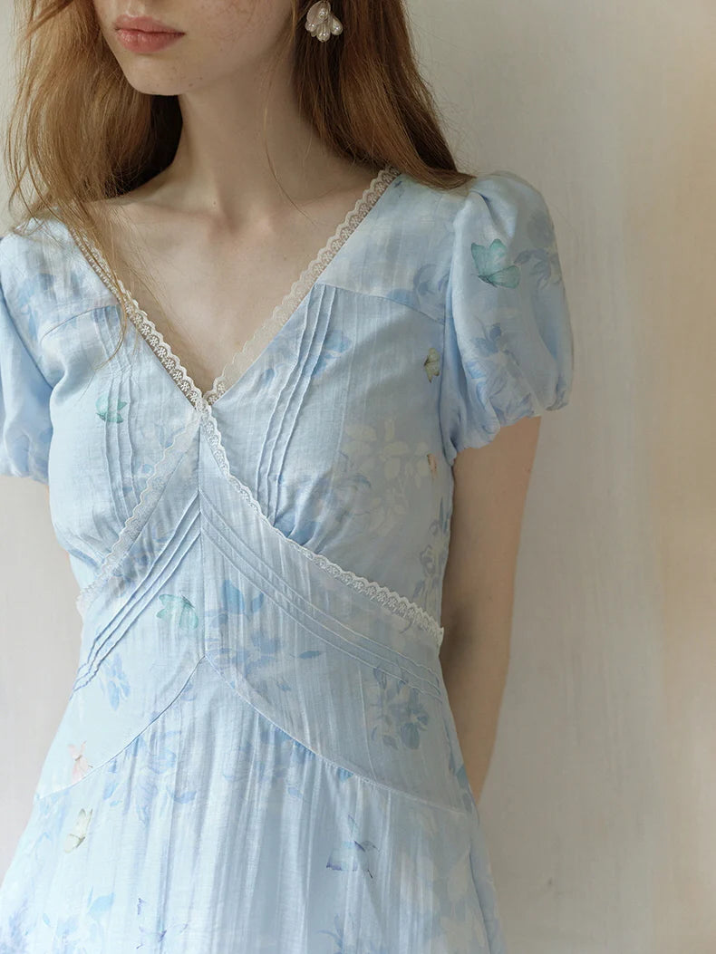 Blue Forest Whisper Dress