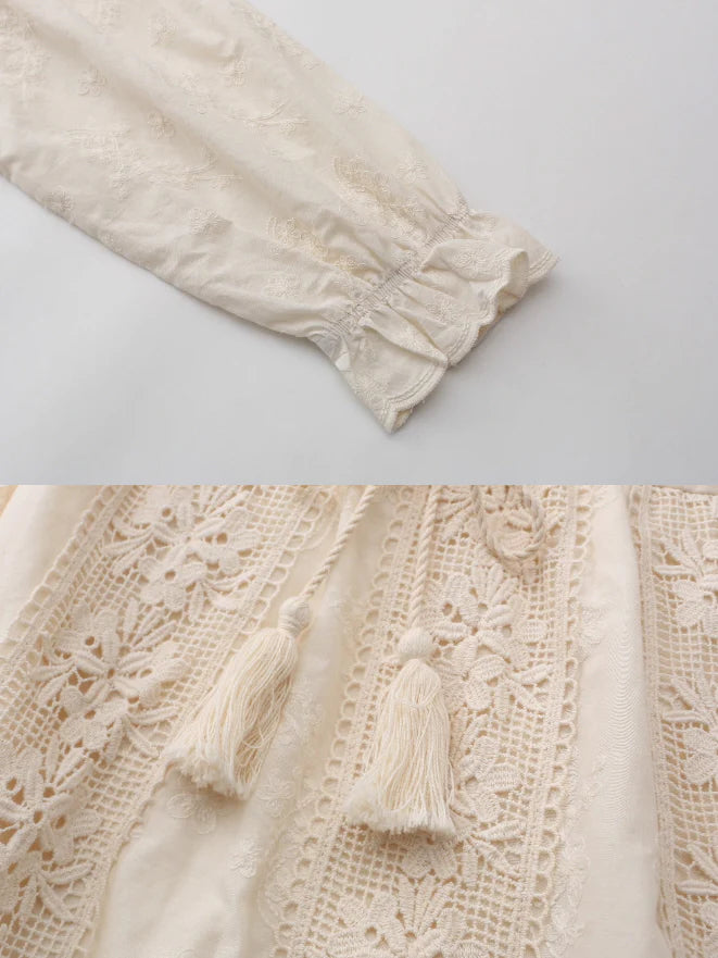 Whimsical Cotton Garden Dress