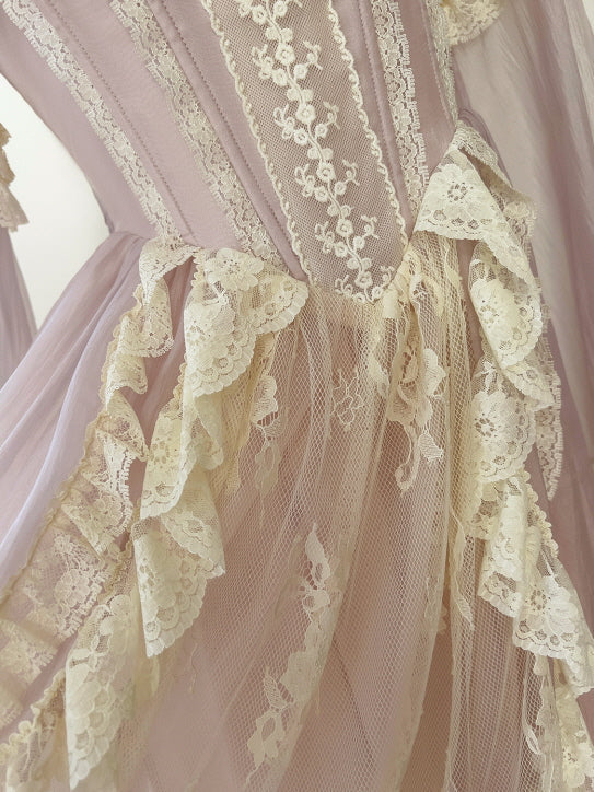 Victorian Rose Lace Princess Dress