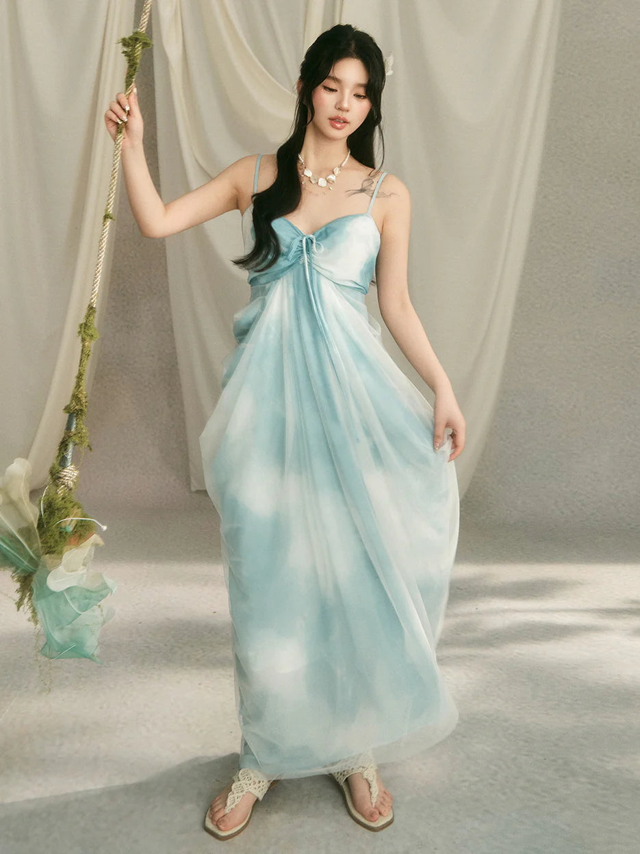 Celestial Cloud Fairycore Gown