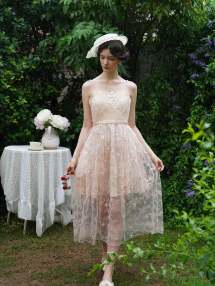 Blush Garden Glimmer Dress