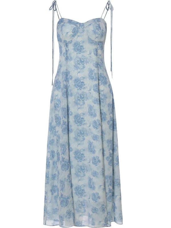 Enchanted Blue Rose Fairy Dress