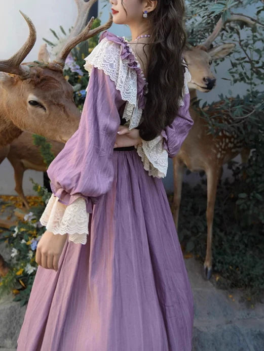 Fairy Woodland Lavender Dress