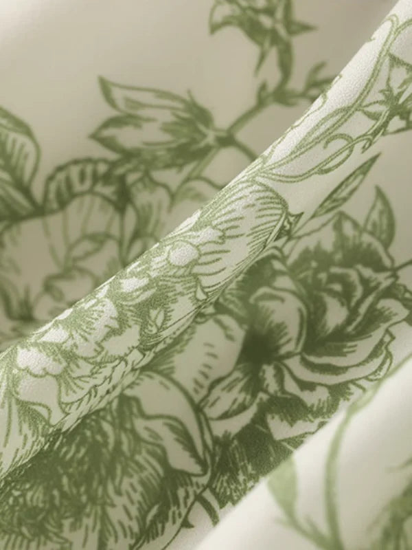 Garden Fairy's Green Rose Dress