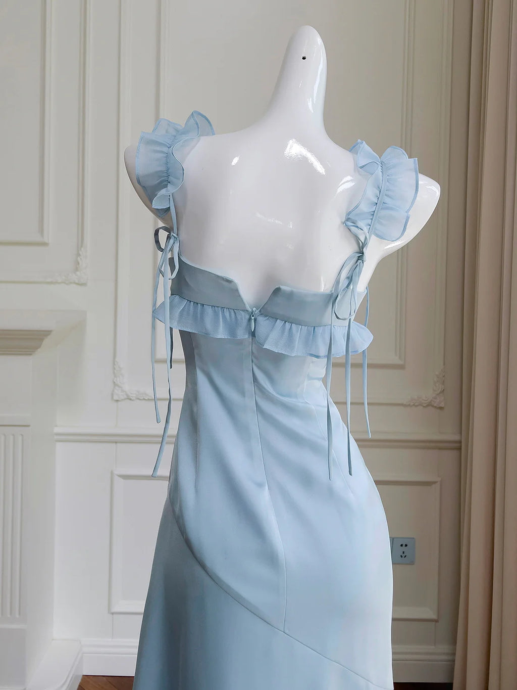 Floral Romance Bowknot Gown